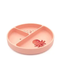 Piatto con ventosa in silicone - Polpo Slurpy