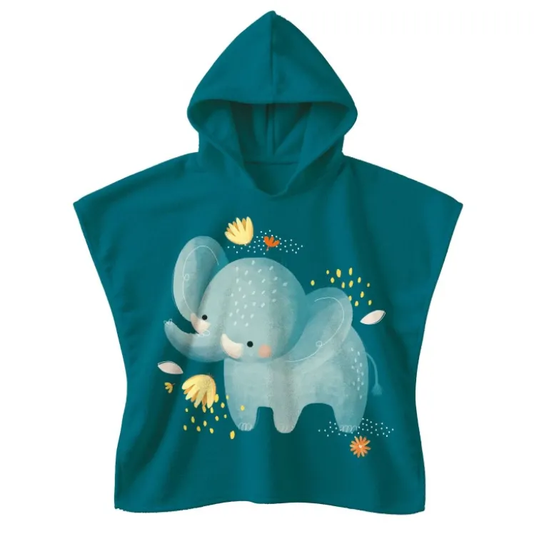 Poncho da bagno - Elefante Chewy