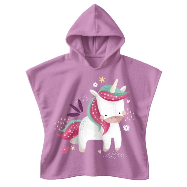 Poncho da bagno - Unicorno Sparkly