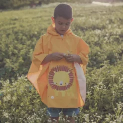 Poncho impermeabile per bambini - Leone Chompy