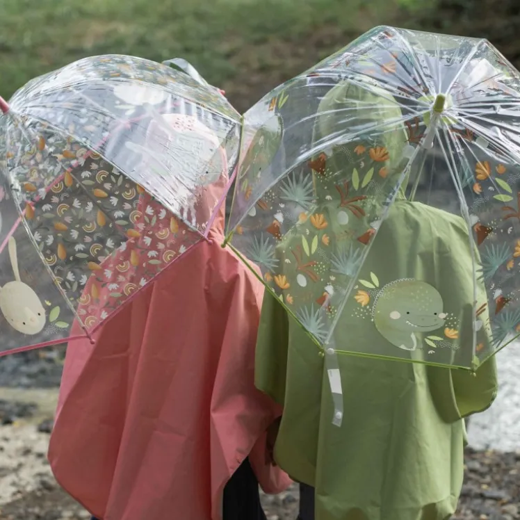 Poncho impermeabile per bambini - Coniglietta Fluffy