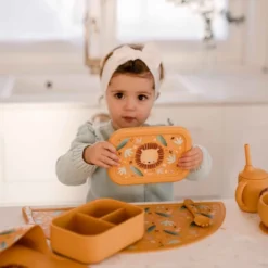 Porta merenda in silicone - Leone Chompy