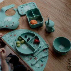 Porta merenda in silicone - Orso Munchy