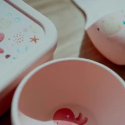 Porta merenda in silicone - Polpo Slurpy