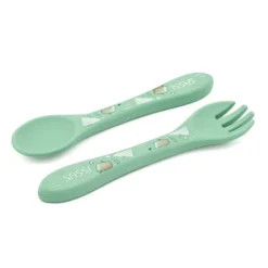 Posate in silicone - Orso Munchy