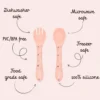Posate in silicone - Polpo Slurpy