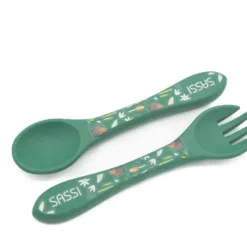 Posate in silicone - Volpe Crunchy