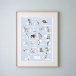 Poster - L'alfabeto dell'inverno