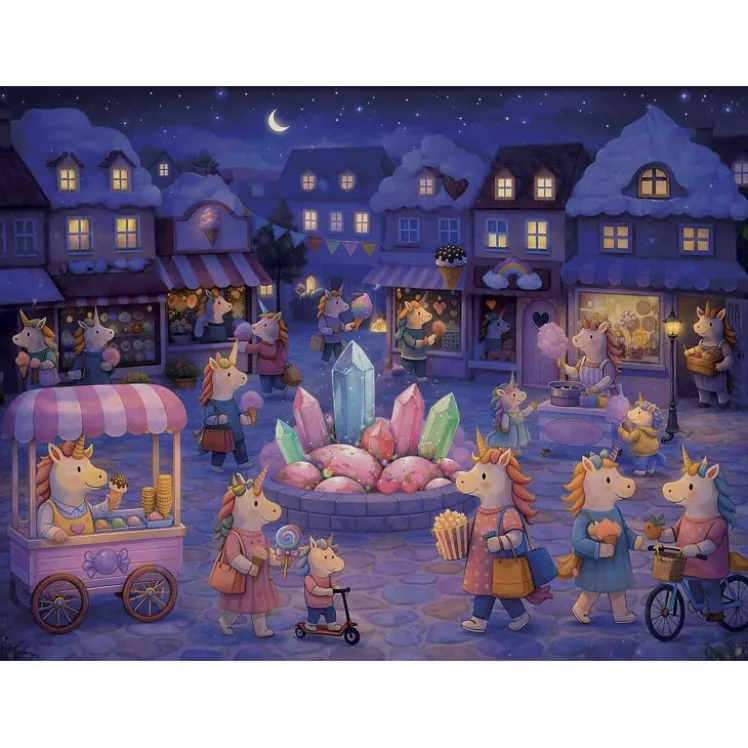 Puzzle Day & Night. Gli unicorni