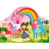 Puzzle sagomati. Principesse e unicorni