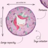 Sacco tappeto portagiochi - Unicorno Sparkly