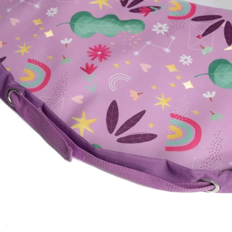 Sacco tappeto portagiochi - Unicorno Sparkly