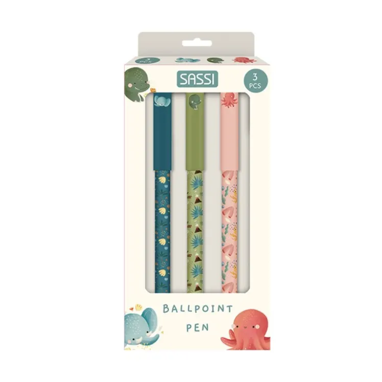 Set Penne a Sfera – Elefante, Dinosauro e Polipo