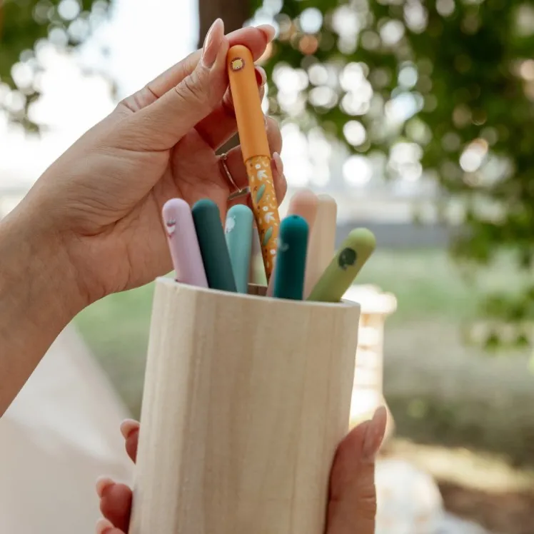 Set Penne a Sfera – Unicorno, Dinosauro e Leone