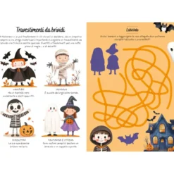 Sticker e attività. Halloween