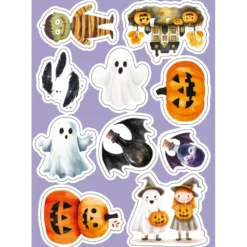 Sticker e attività. Halloween
