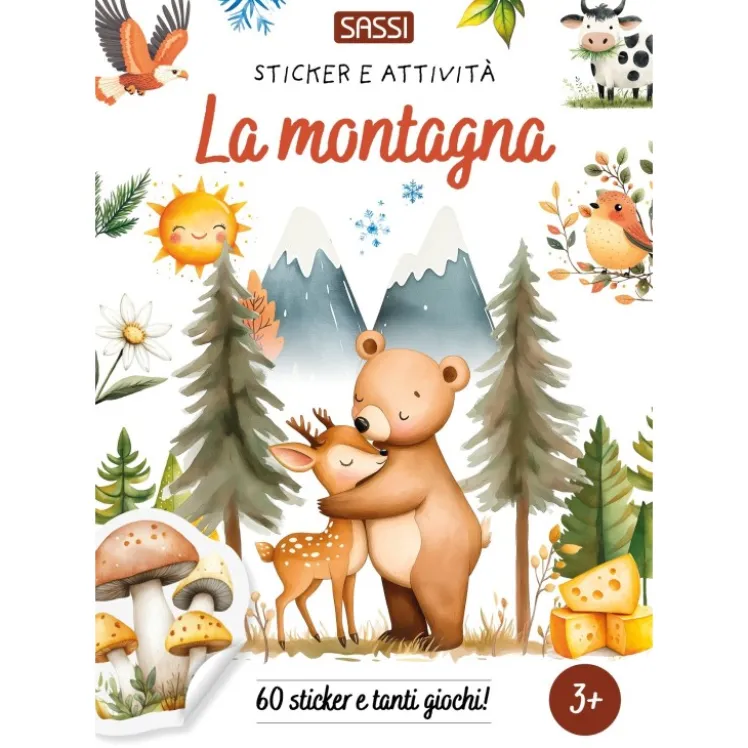 Sticker e attività. La montagna