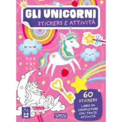 Stickers e attività. Gli unicorni