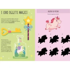 Stickers e attività. Gli unicorni