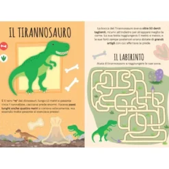 Stickers e attività. I dinosauri
