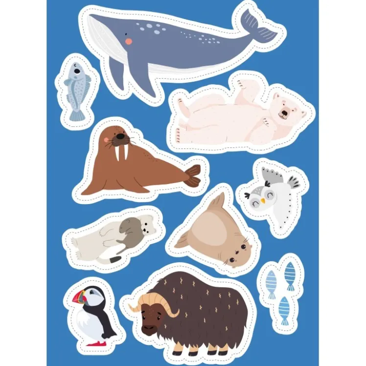 Stickers e attività. I ghiacci (Outlet)