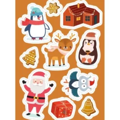Stickers e attività. Il Natale