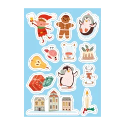 Stickers e attività. Il Natale