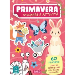 Stickers e attività. Primavera