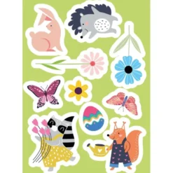 Stickers e attività. Primavera