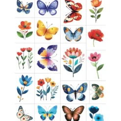 Tatuaggi - Fiori e farfalle